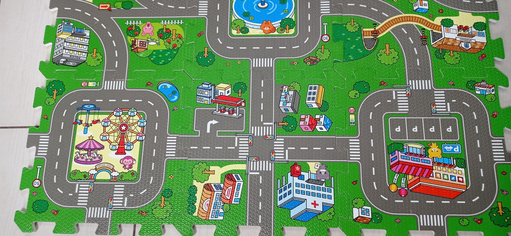 Puzzle piankowe miasto