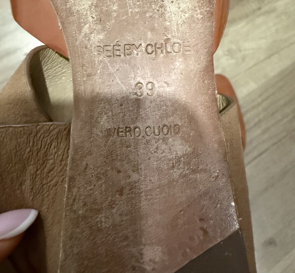 Продам балетки босоніжки see by chloe оригінал