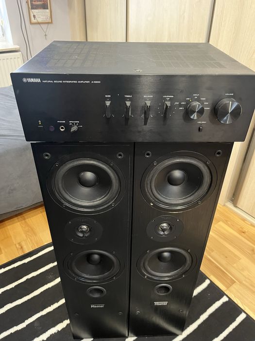 Wzmaczniacz YAMAHA A-S300 + kolumny