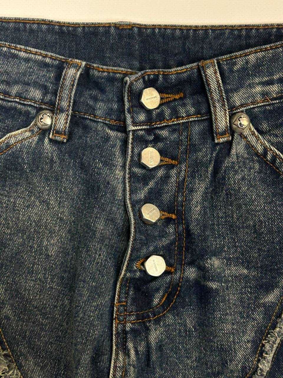 THUG CLUB джинси distressed baggy faded джинсы синие чорні сині nfs M