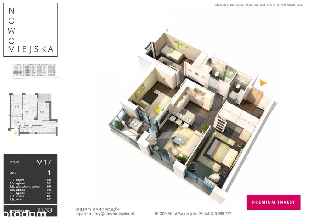 Osiedle Nowomiejska - mieszkania wyższego piętra