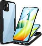 CENHUFO etui 360 do Xiaomi Redmi A1 / A2 4G etui pancerne folia LCD