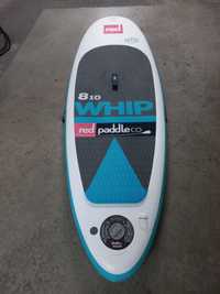 Prancha SUP surf insuflável Red Co Paddle Whip