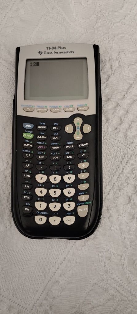 Calculadora texas ti 84 plus (a aba de prgms está desativada)