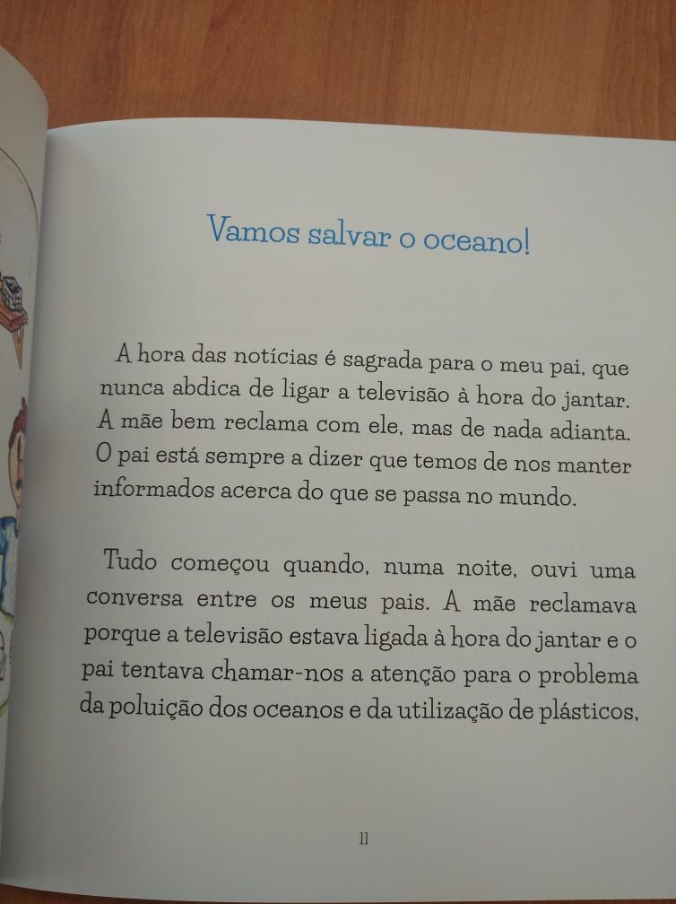 Livro "Vamos salvar o oceano" (2023)