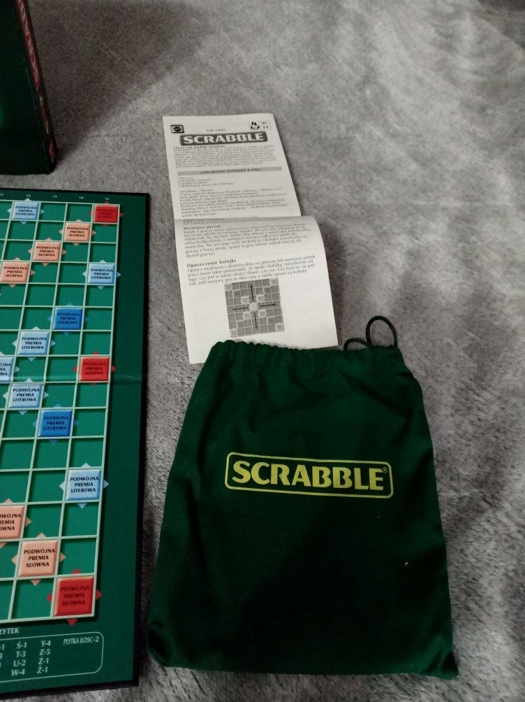 Gra Planszowa Scrabble Original Edycja Kolekcjonerska