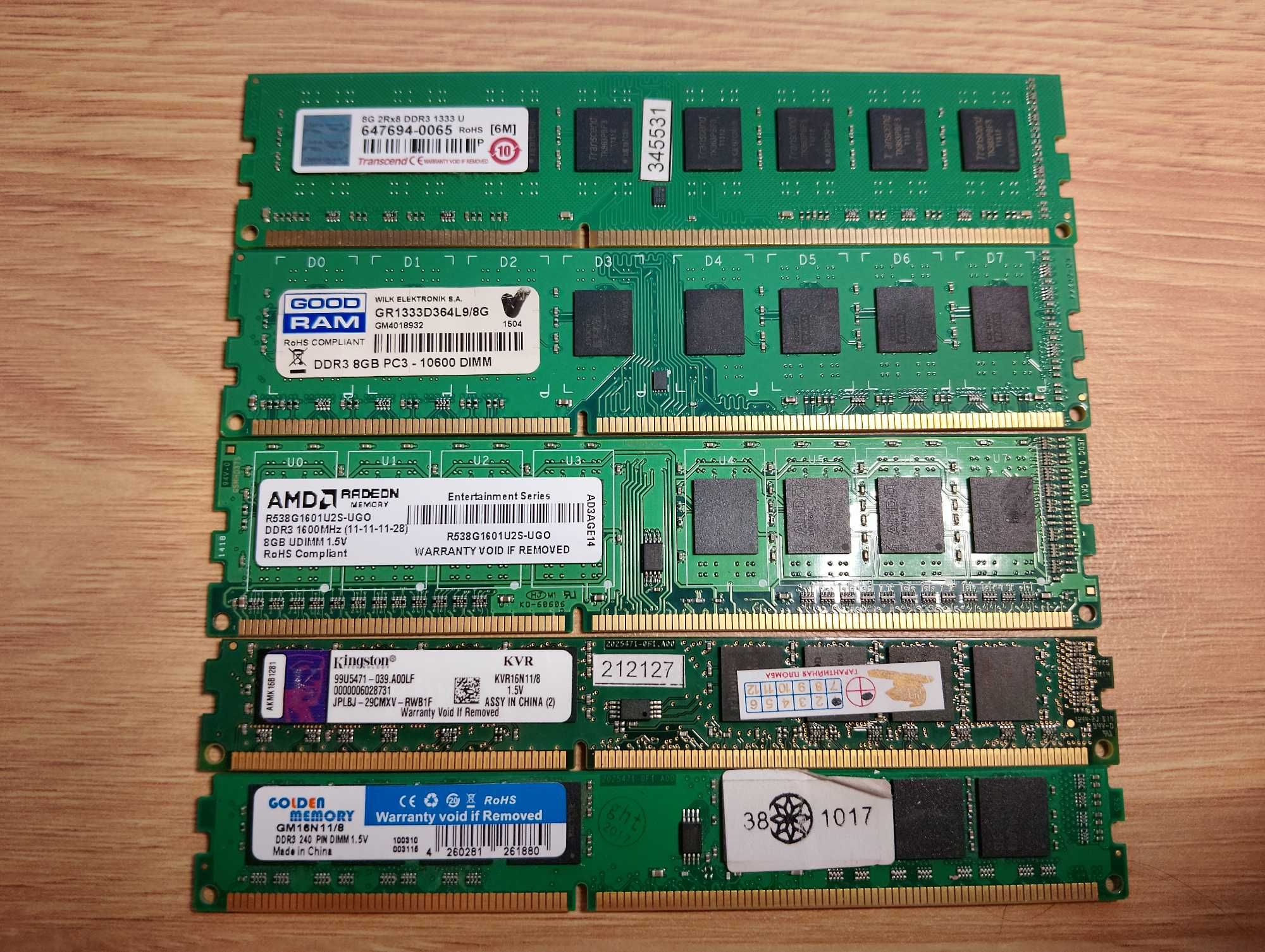 Оперативна пам'ять 8Gb DDR3