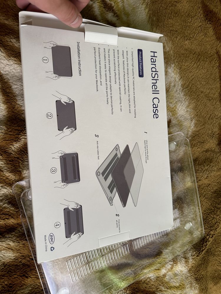 Кейс для мак бук 13 дюймов. Hardshell case macbook 13
