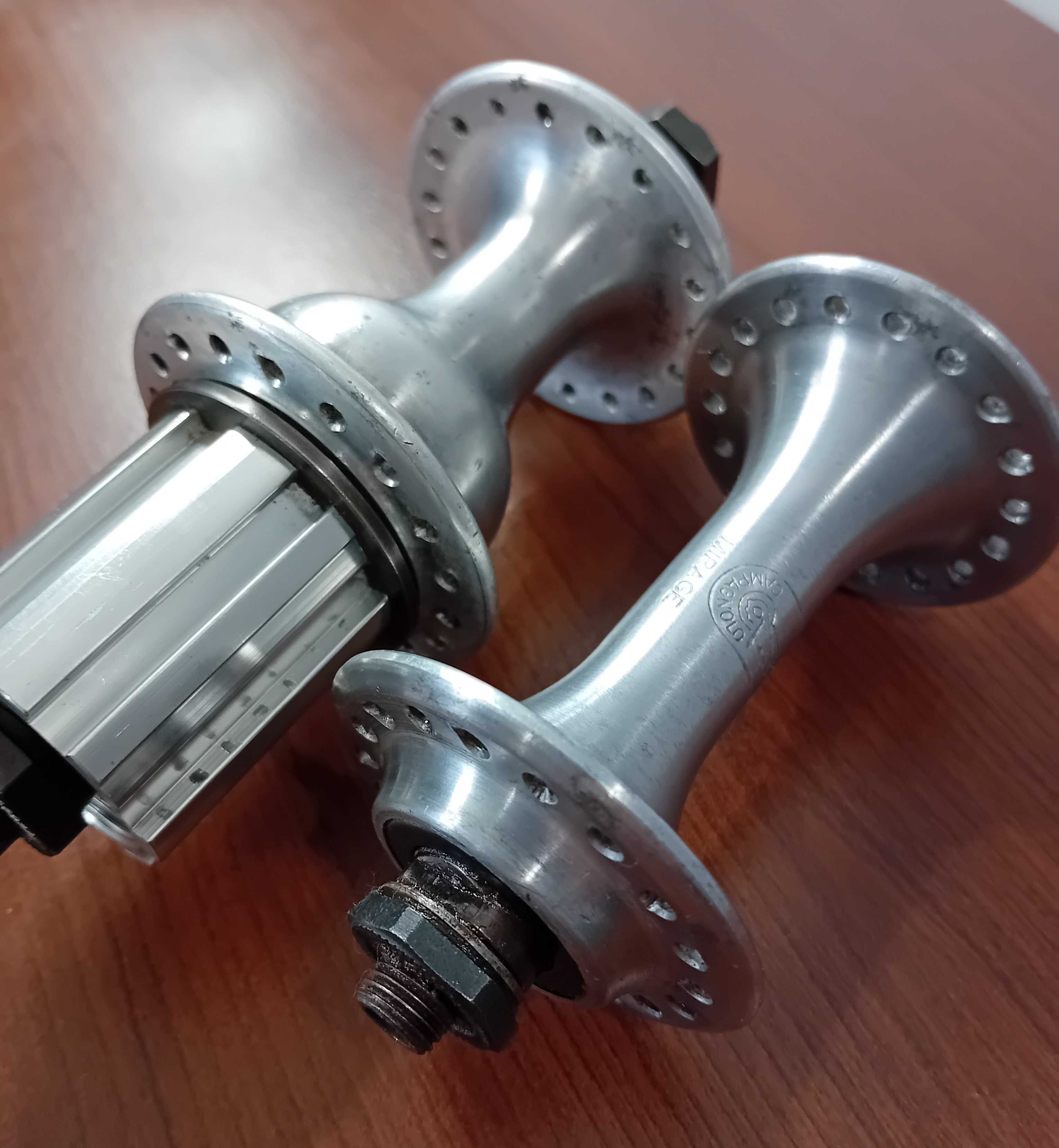 Piasty CAMPAGNOLO MIRAGE komplet przód i tył 36 otworów / retro/.