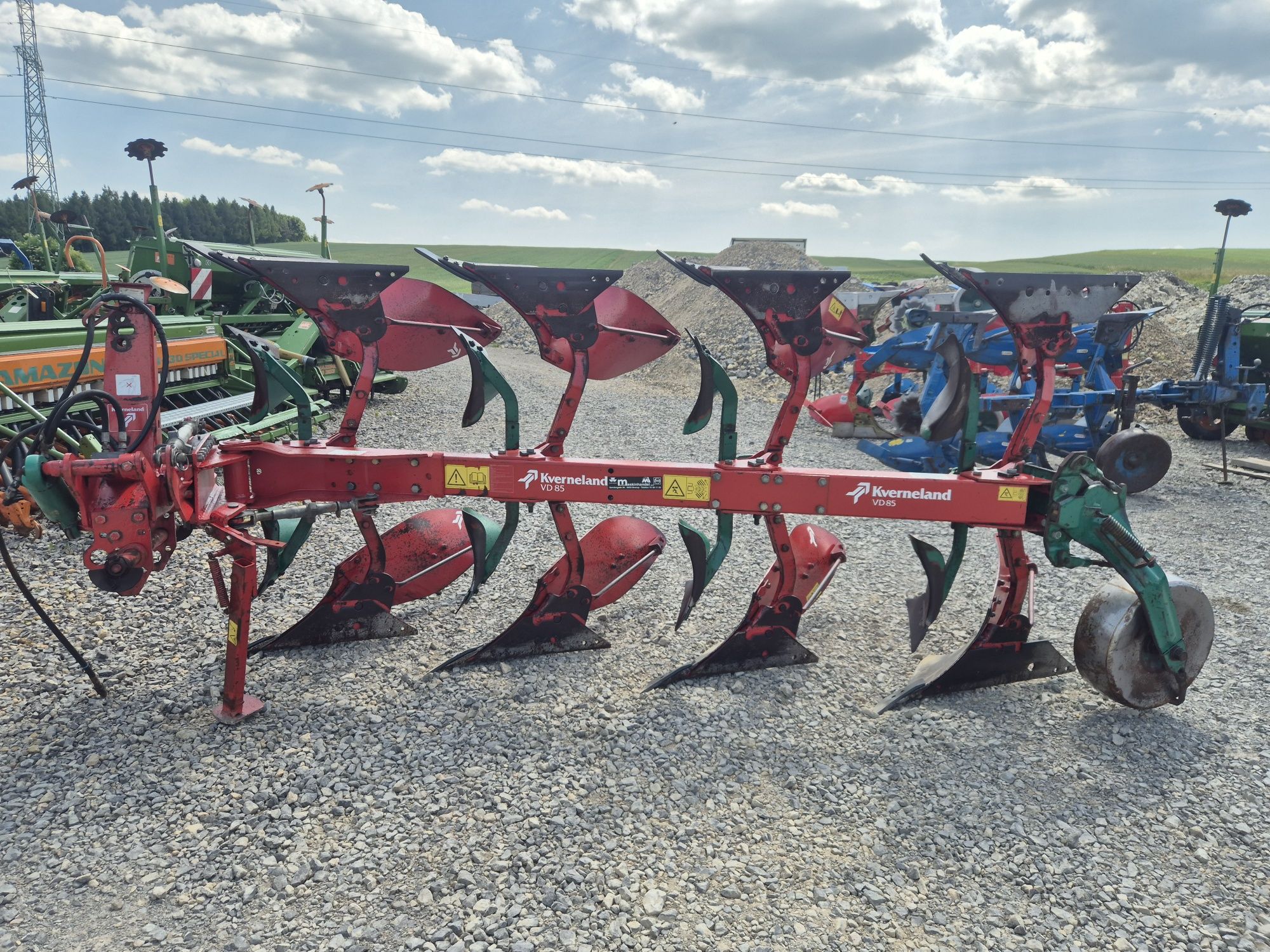 Kverneland VD 85 plug obrotowy 3+1 , 4 skibowy lekki ld lemken opal