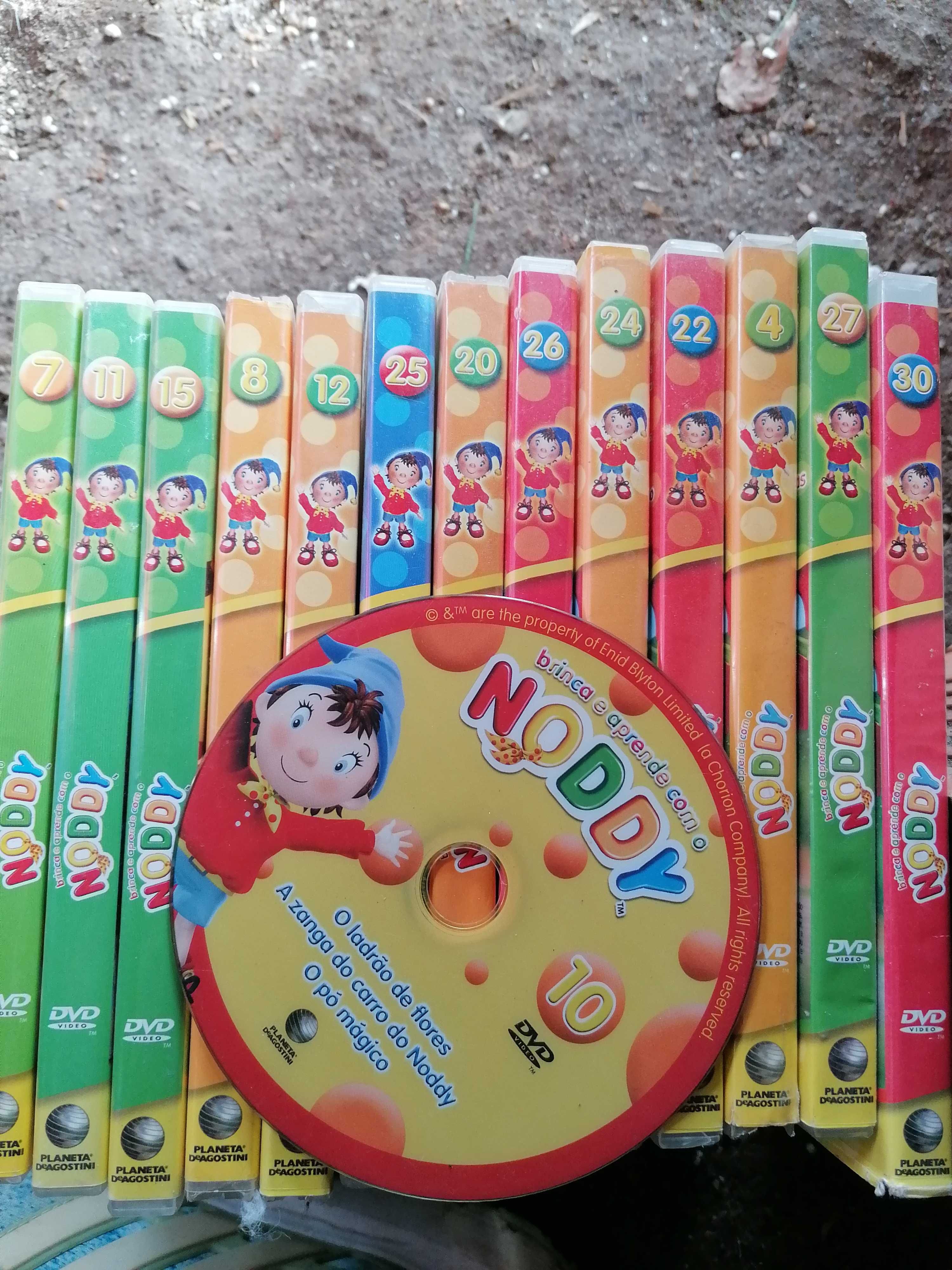 DVD do noddy, um sem caixa.