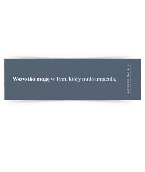 Zakładka - Wszystko mogę w tym. Szaron