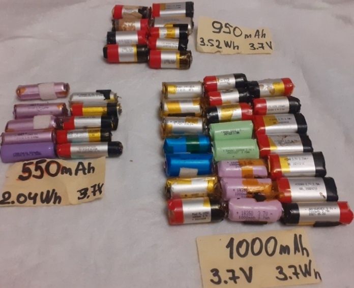 Продам акумулятори різної потужності для powerbanks.