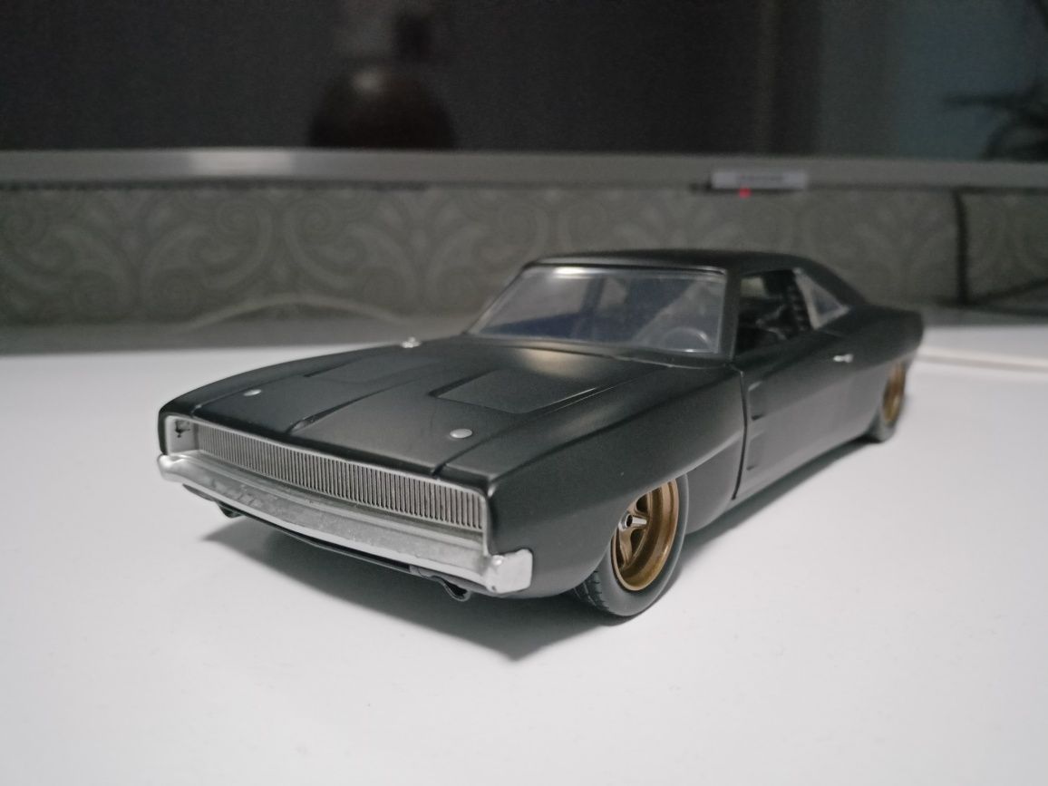 Dodge charger 1969 форсаж 1/24