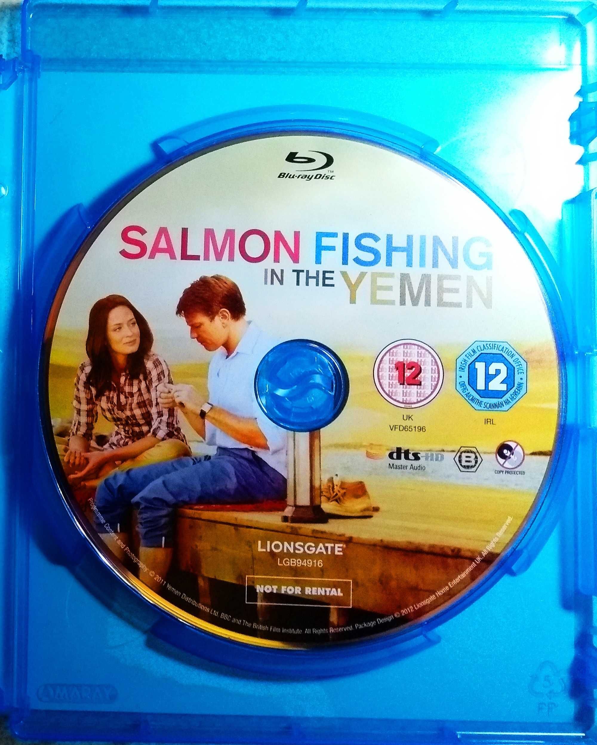 Blu-ray блю рей диск фільм Salmon Fishing in the Yemen англійською мов