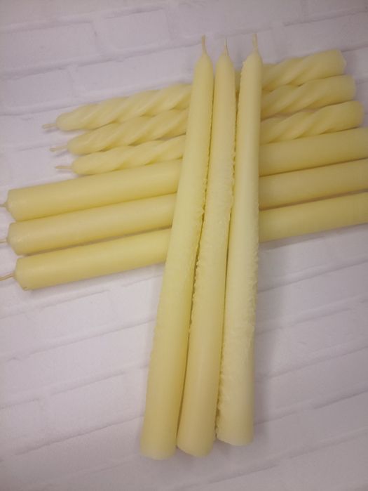 Натуральні бджолині воскові свічі
