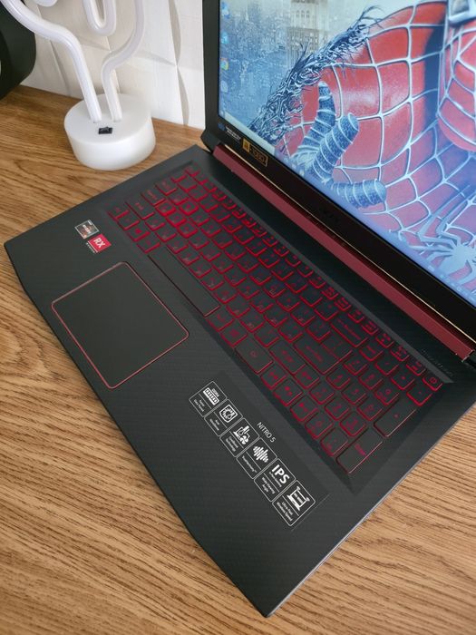 Мощный Игровой ноутбук Acer Nitro— Ryzen 5,16GB,SSD+1000GB,Radeon RX56