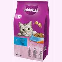 Whiskas Sucha Karma dla kota z tuńczykiem i warzywami 14kg