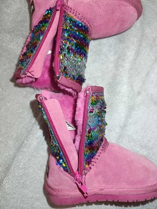 Śniegowce 24 jak UGG 24 buty dziewczęce 24 buty zimowe 24