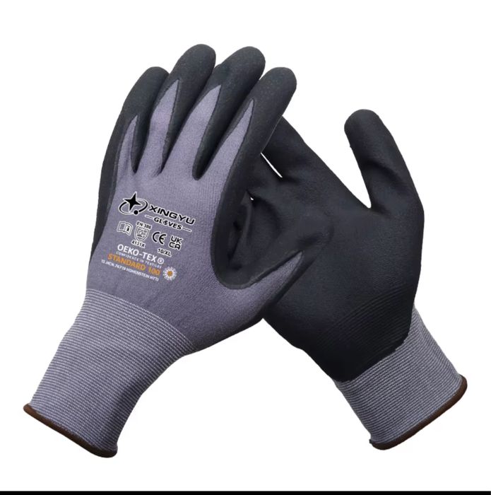 Нітрилові рукавиці робочі Xingyu (Аналог MaxiFlex , Cerva , Dewalt)