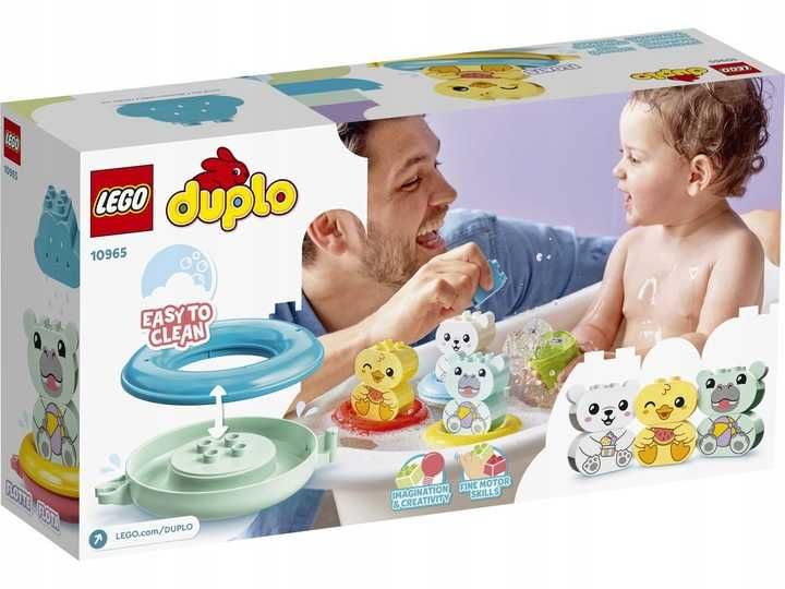 Lego Duplo 10965 + 3 zabawki wieża, kostka, sorter, piramidka