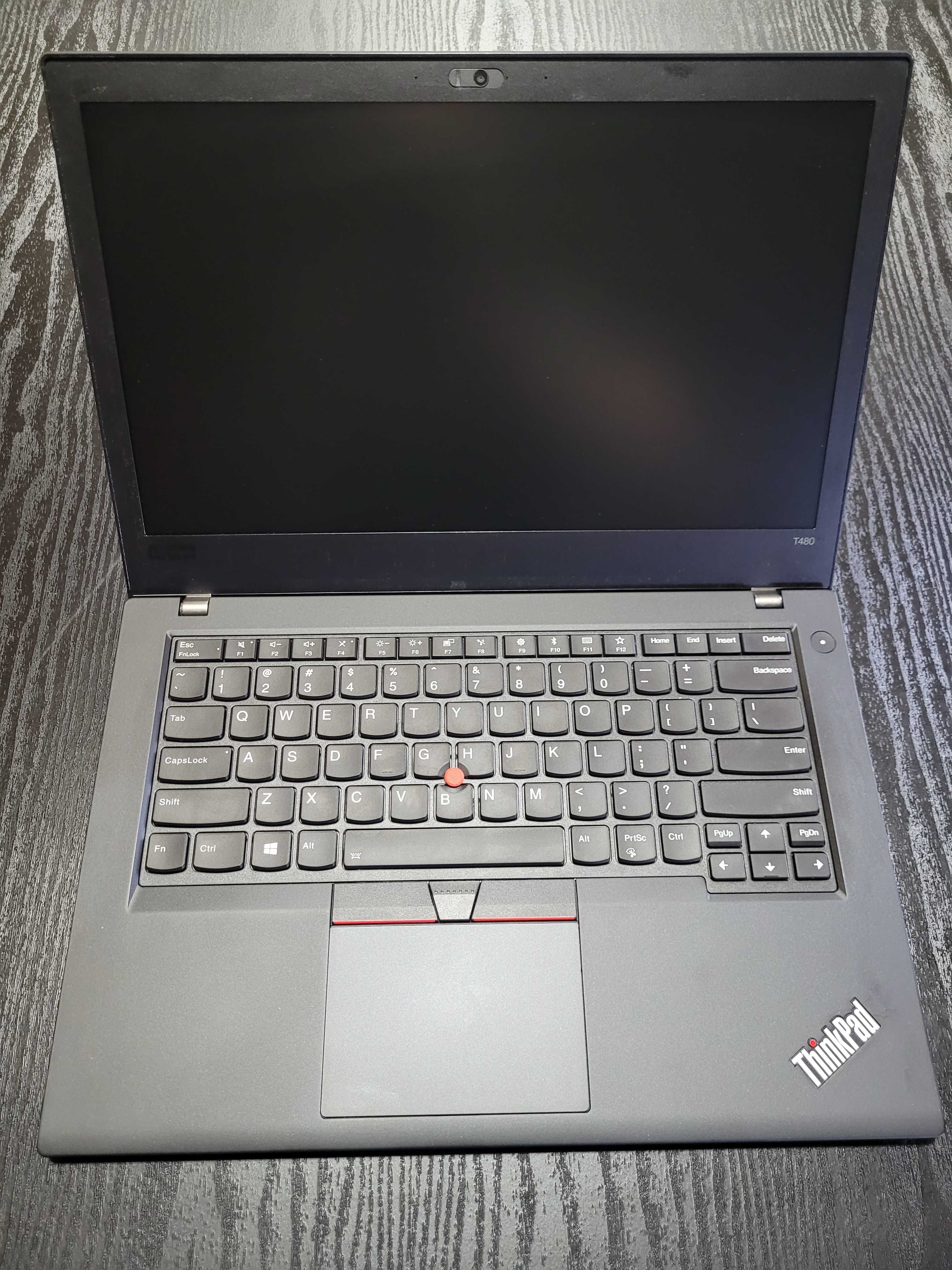 Laptop LENOVO THINKPAD T480 i5_/_16GB /_512GB/_14"FHD ___ ZOBACZ stan!