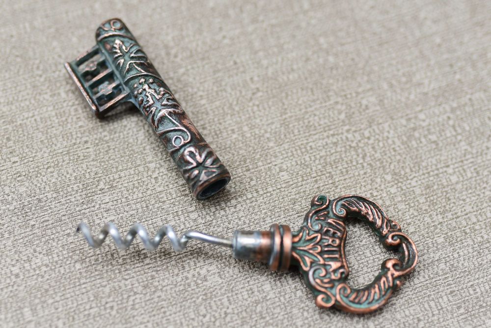 Rustykalny Otwieracz do Wina Vintage