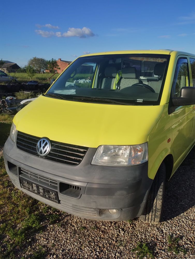 Przod kpl vw t5 lampy pas, chlodnice