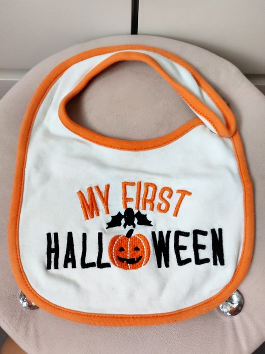 Śliniaczek My First Halloween, założony raz do zdjęcia