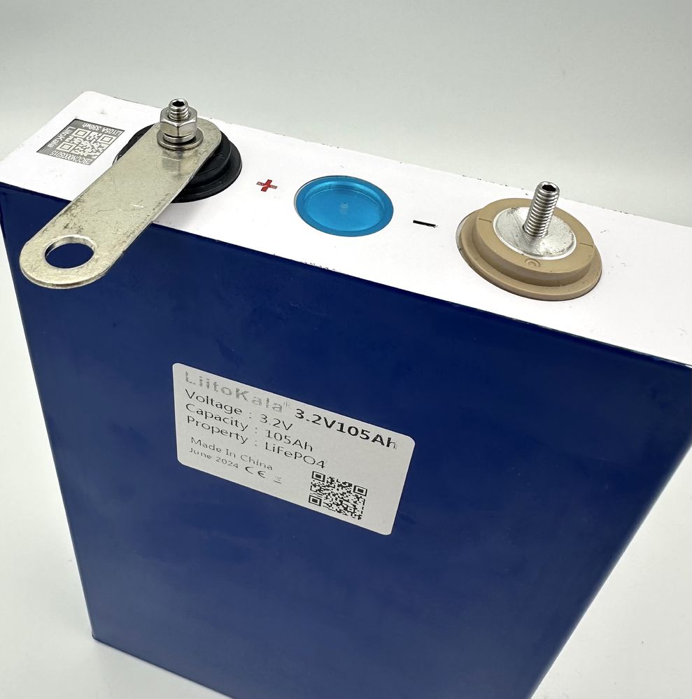 Акумулятор 105ач LiFePO4 LiitoKala 105 Ah - 3.2V Литий-железо-фосфатны