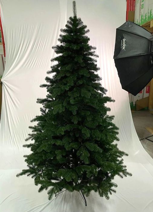 Ковалівська зелена від 1,5 м штучна лита ялинка Ёлка литая Ковалевская