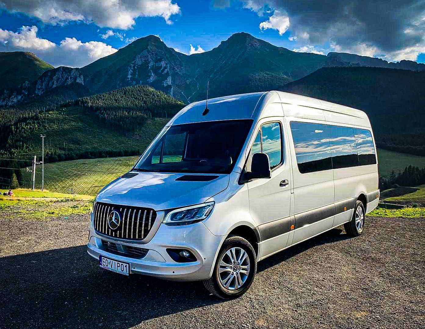 Bus wynajem MERCEDES SPRINTER VIP 9-Osobowy WINIETY w cenie !!!