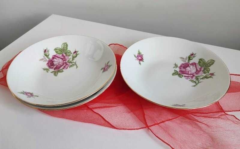 Тарелки богемский фарфор позолота клеймо - EPIAG D.F. Czechoslovakia