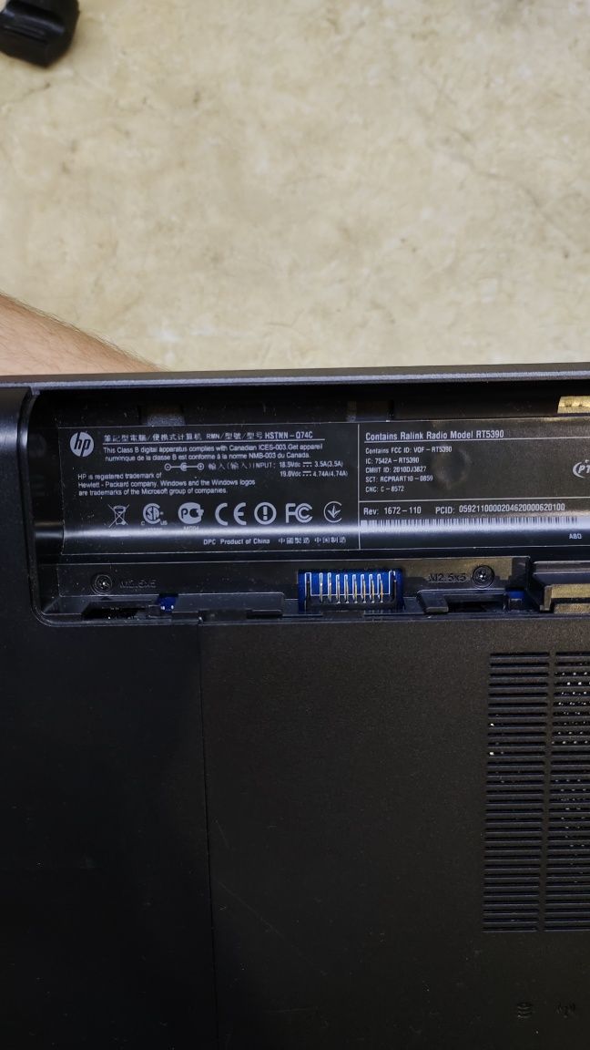 HP pavilion VQF - RT5390