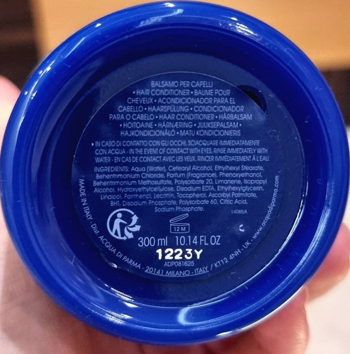 Бальзам и шампунь  для волос Aqua di Parma