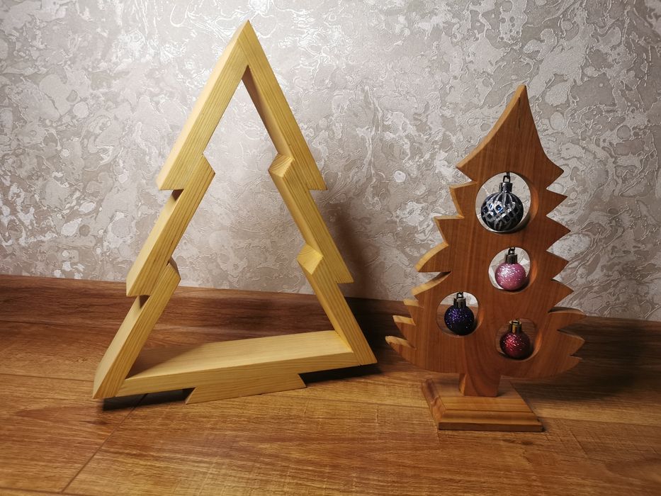 Новорічні декоративні ялинки (прикраси)