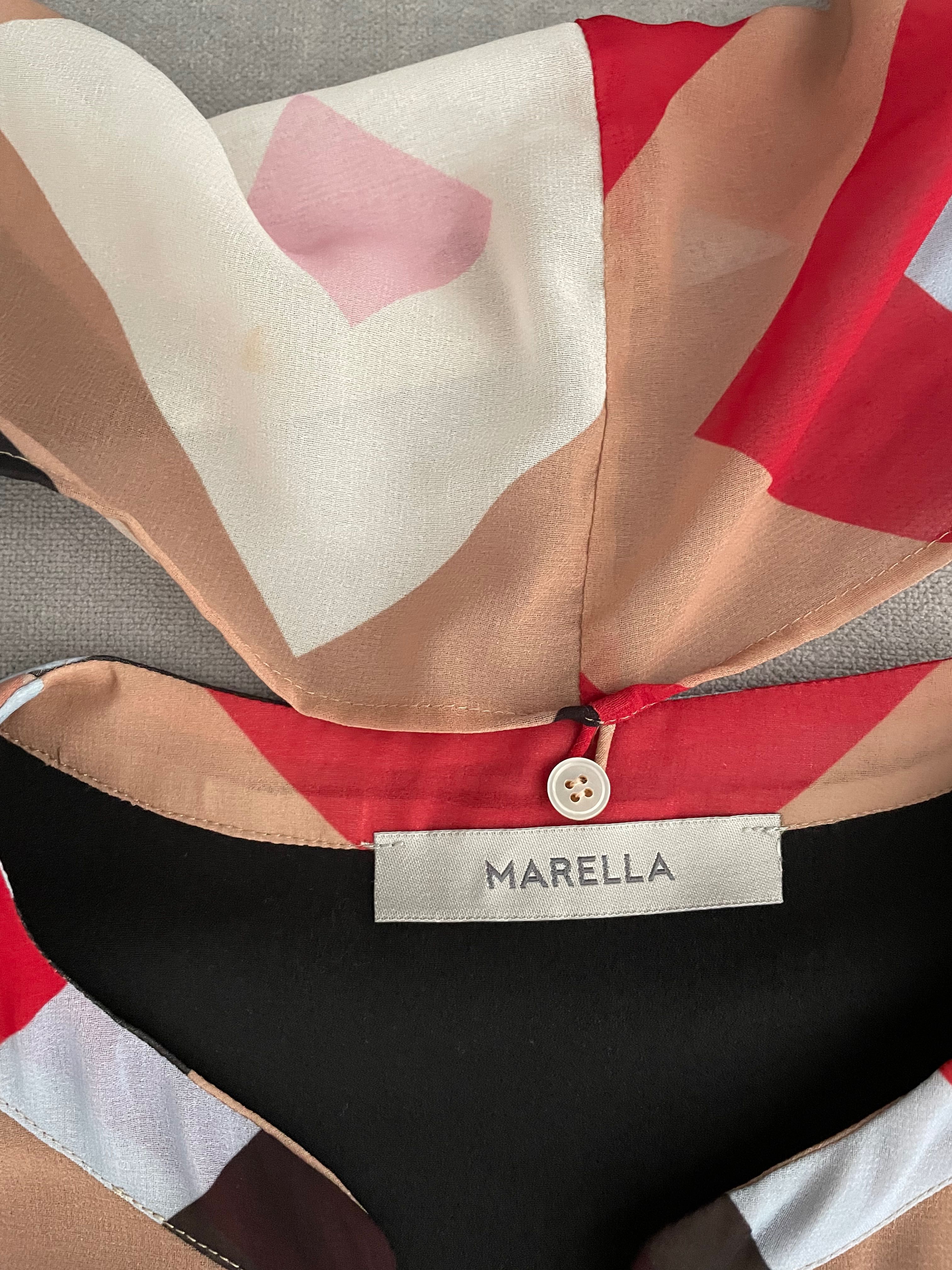 MARELLA -włoska długa sukienka roz M