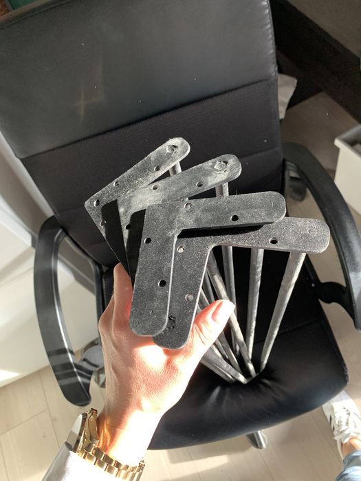 Nóżki metalowe do stolika