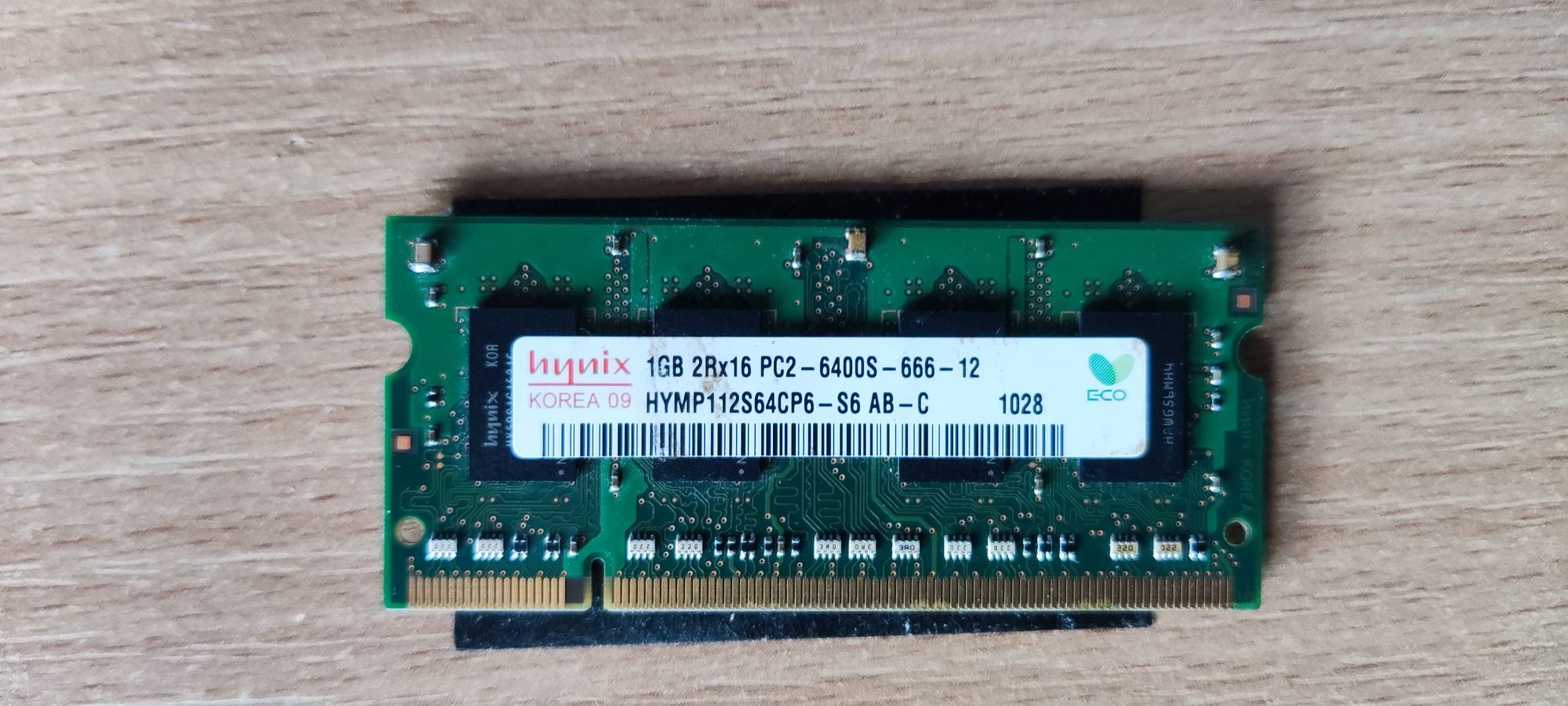 Оперативна пам'ять (DDR2 1GB) - Hynix 2Rx16 1GB PC2-5300S-555-12