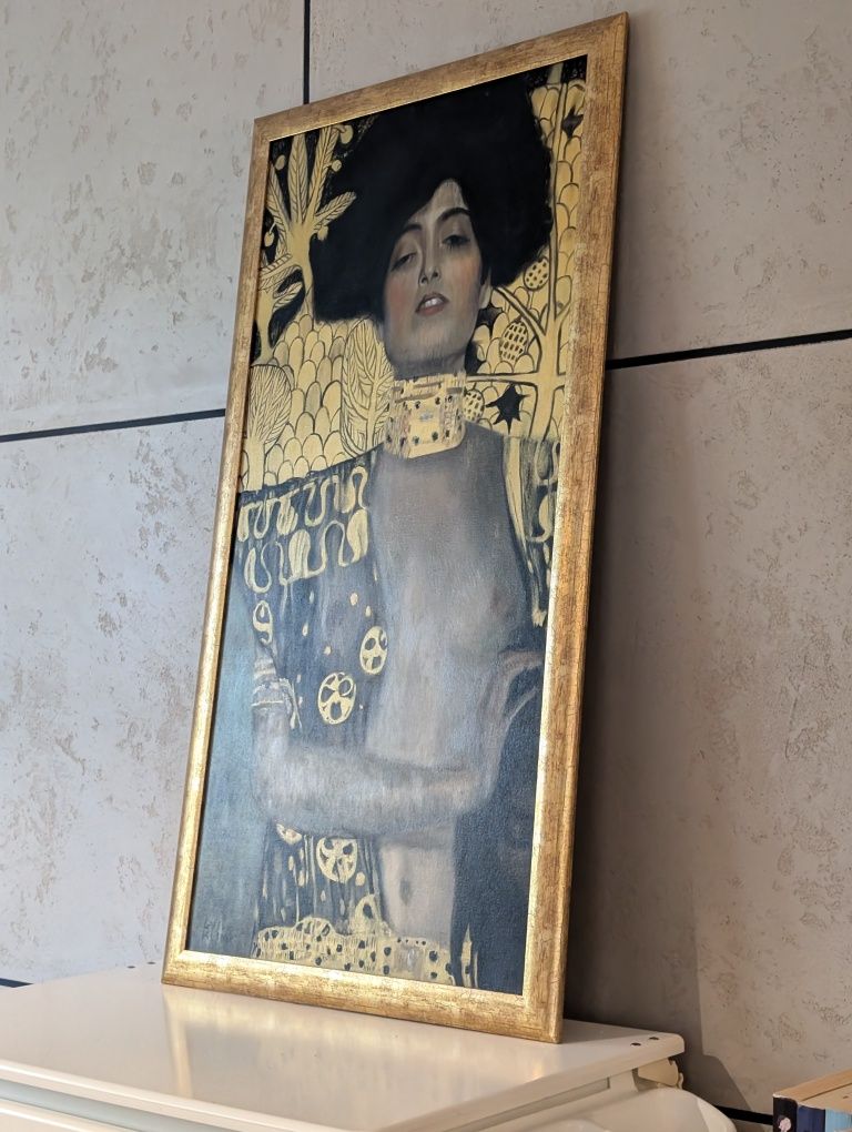 Gustav Klimt na płótnie duże obrazy w pięknych ramach