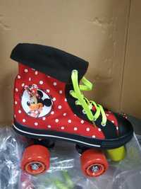 Nowe wrotki trampki Disney Minnie mnie Mouse Skates 37 abec 5