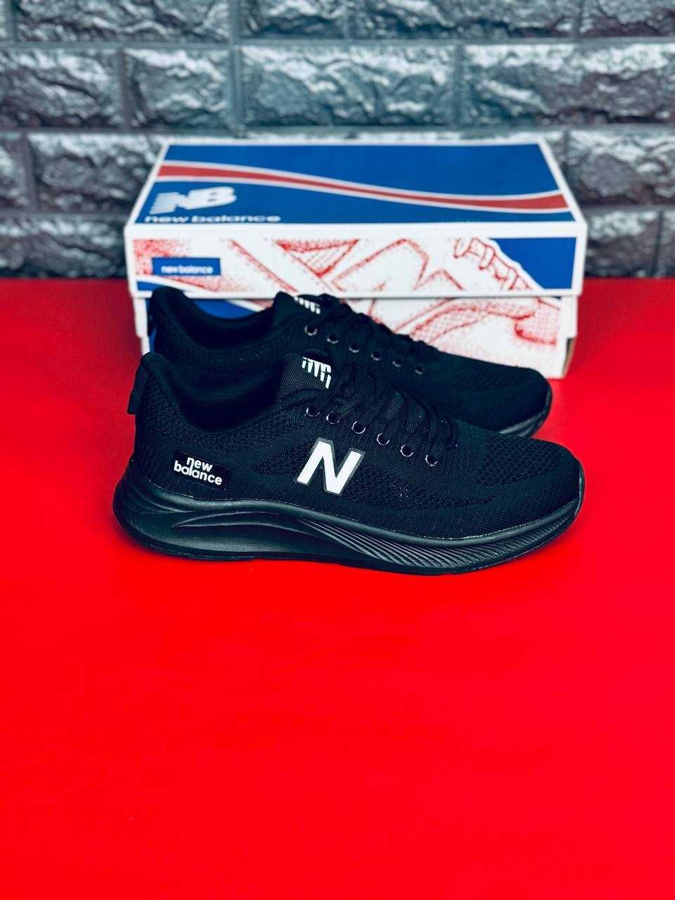 Кроссовки мужские New Balance Спортивные черные красовки Нью Баланс