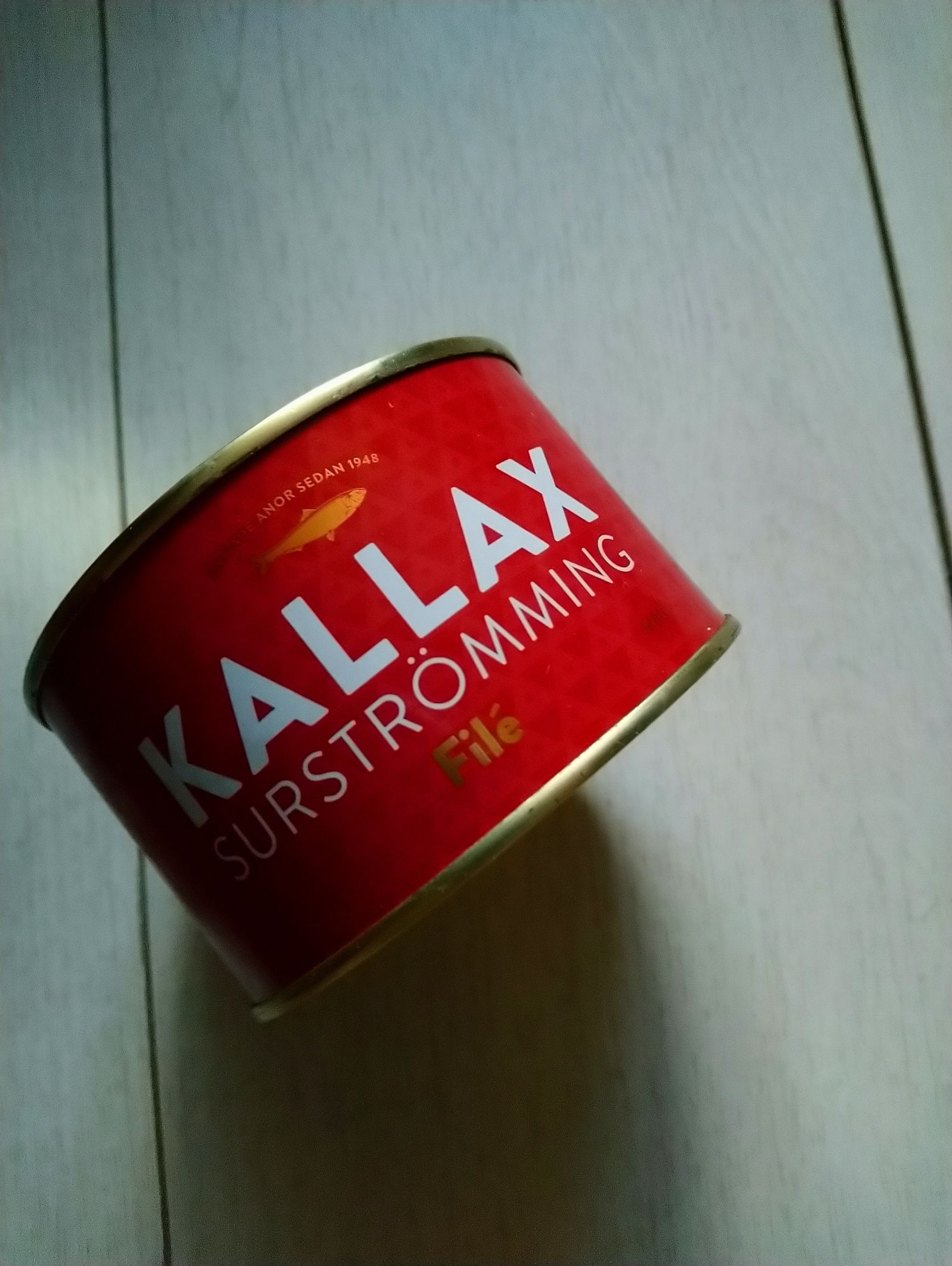 Рибна консерва сюрстреммінг Швеція Surstromming Kallax 440 гр