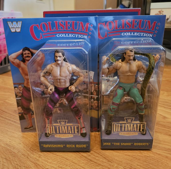 Jack The Snake Roberts e Rick Rude WWE Ultimate Edition Mattel
