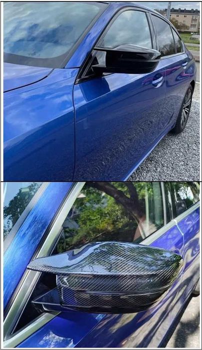 Capas espelho retrovisor BMW série G modelos 3, 4, 5, 7, 8