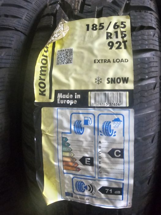Kormoran snow 185/65/15 opony zimowe 2 sztuki