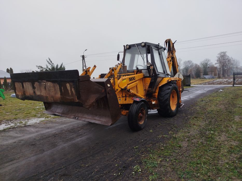 Koparko ładowarka case 580g krokodyl teleskop