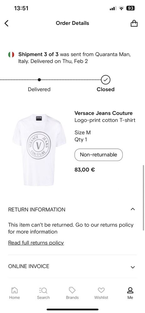 Tshirt Versace Jeans Farfetch