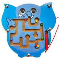 Labirynt magnetyczny Zabawka Edukacyjna Logiczna