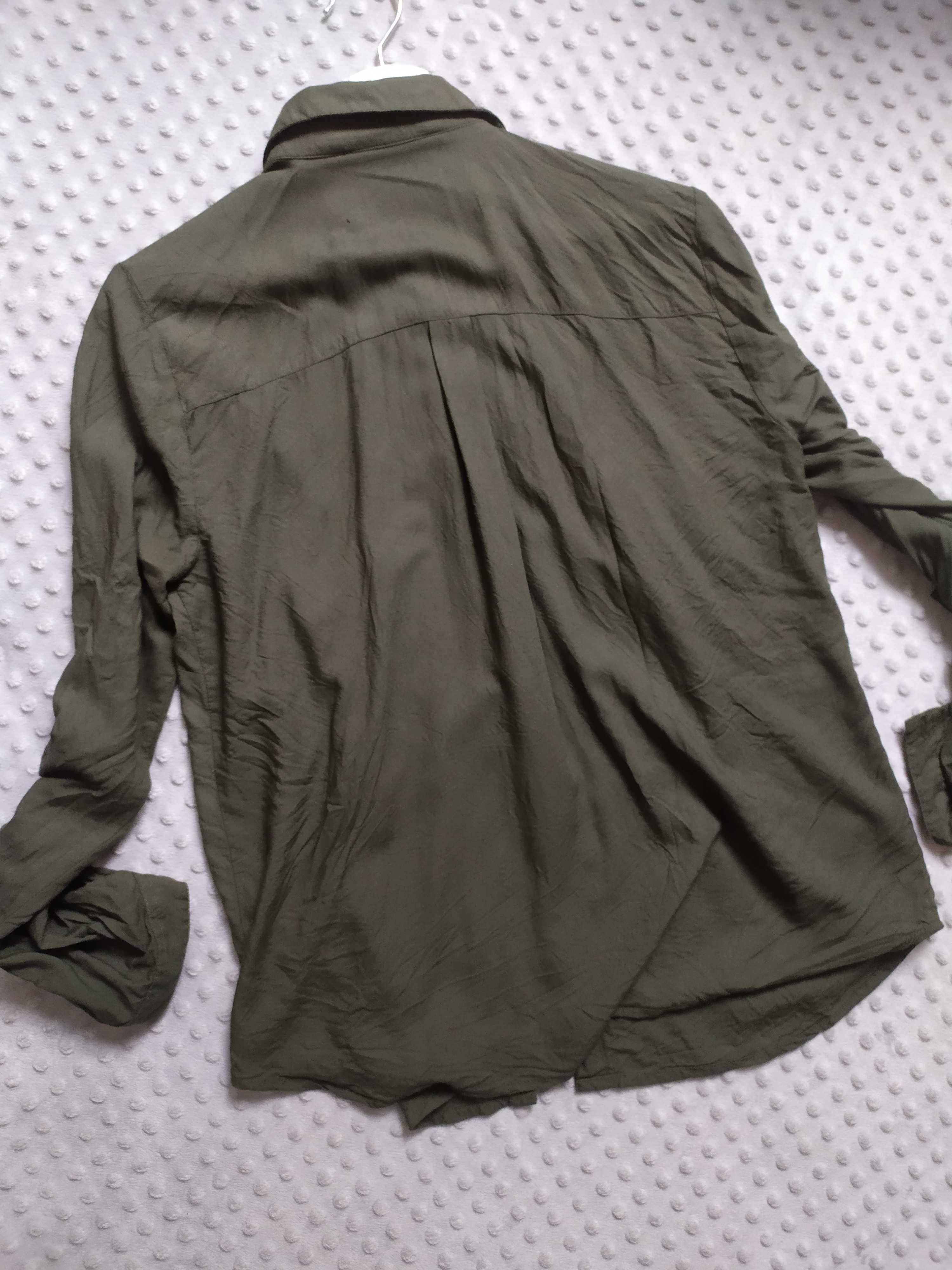 Koszula damska Reserved khaki zielon 42 XL